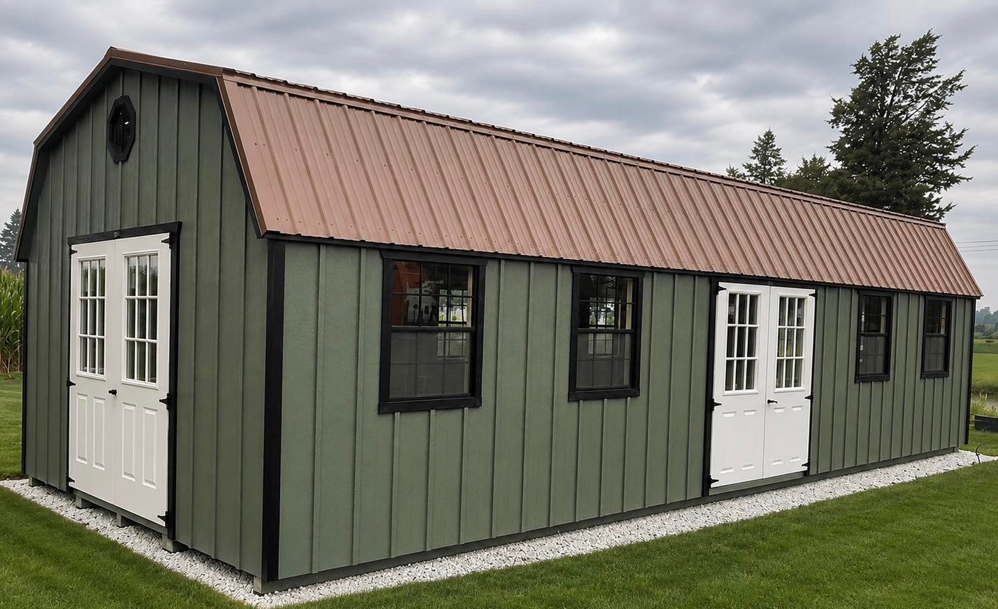 Lofted Barn Shed